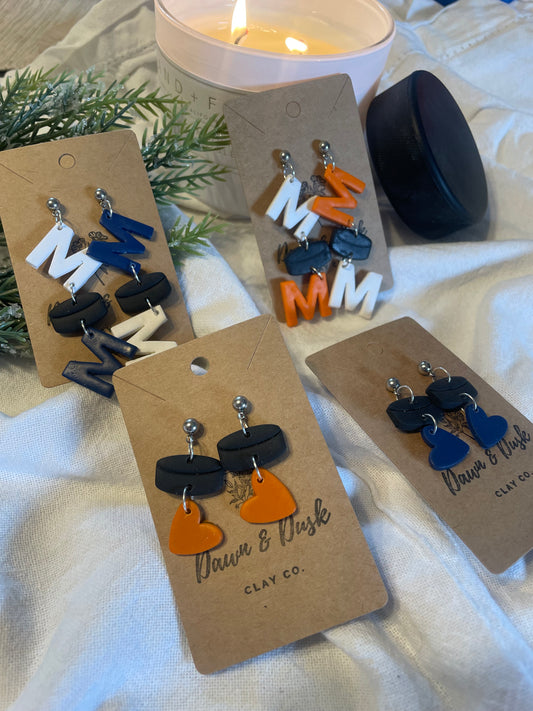 Hockey Earrings