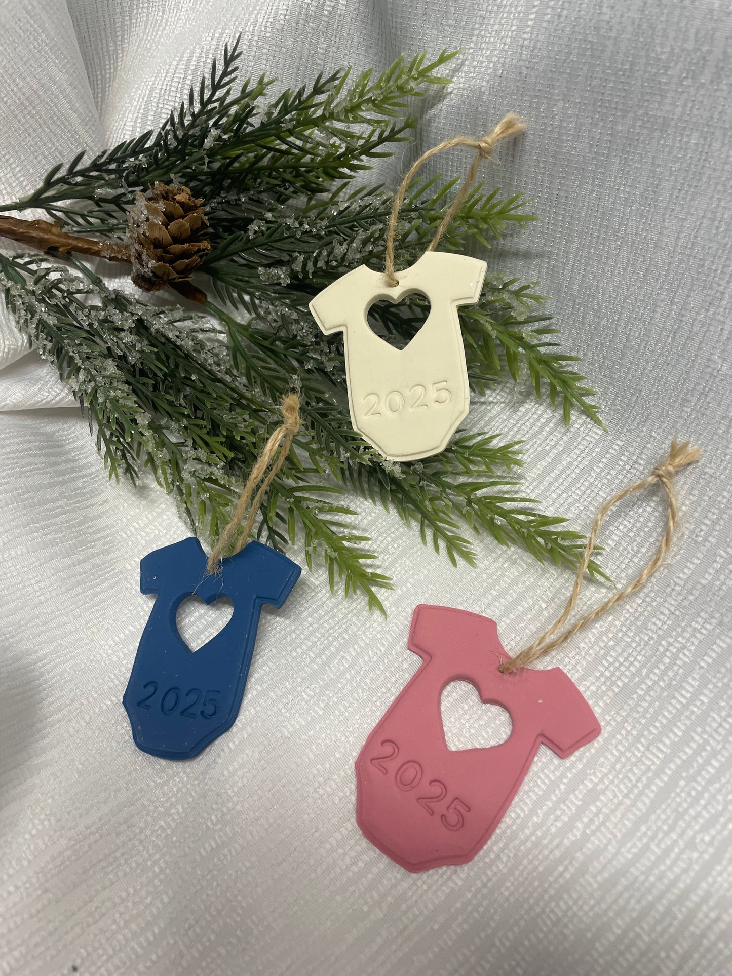 Baby’s 1st Christmas ornaments