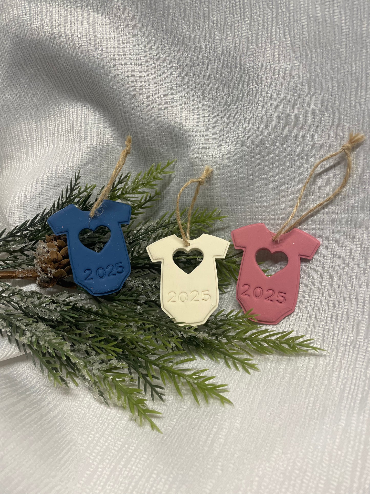 Baby’s 1st Christmas ornaments